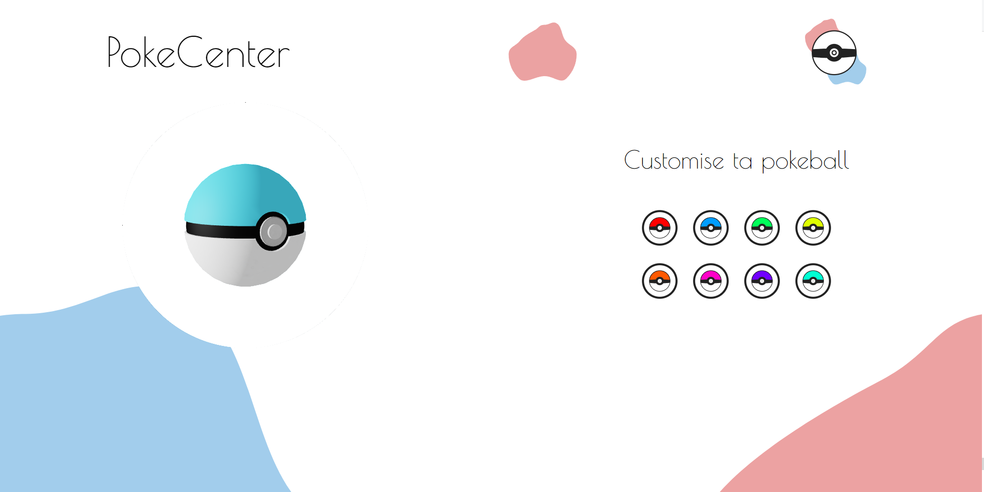 Affiche du site Pokecenter 